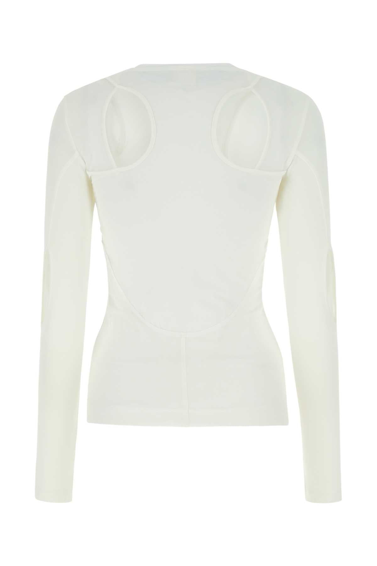 Givenchy Women White Stretch Nylon Top - 2