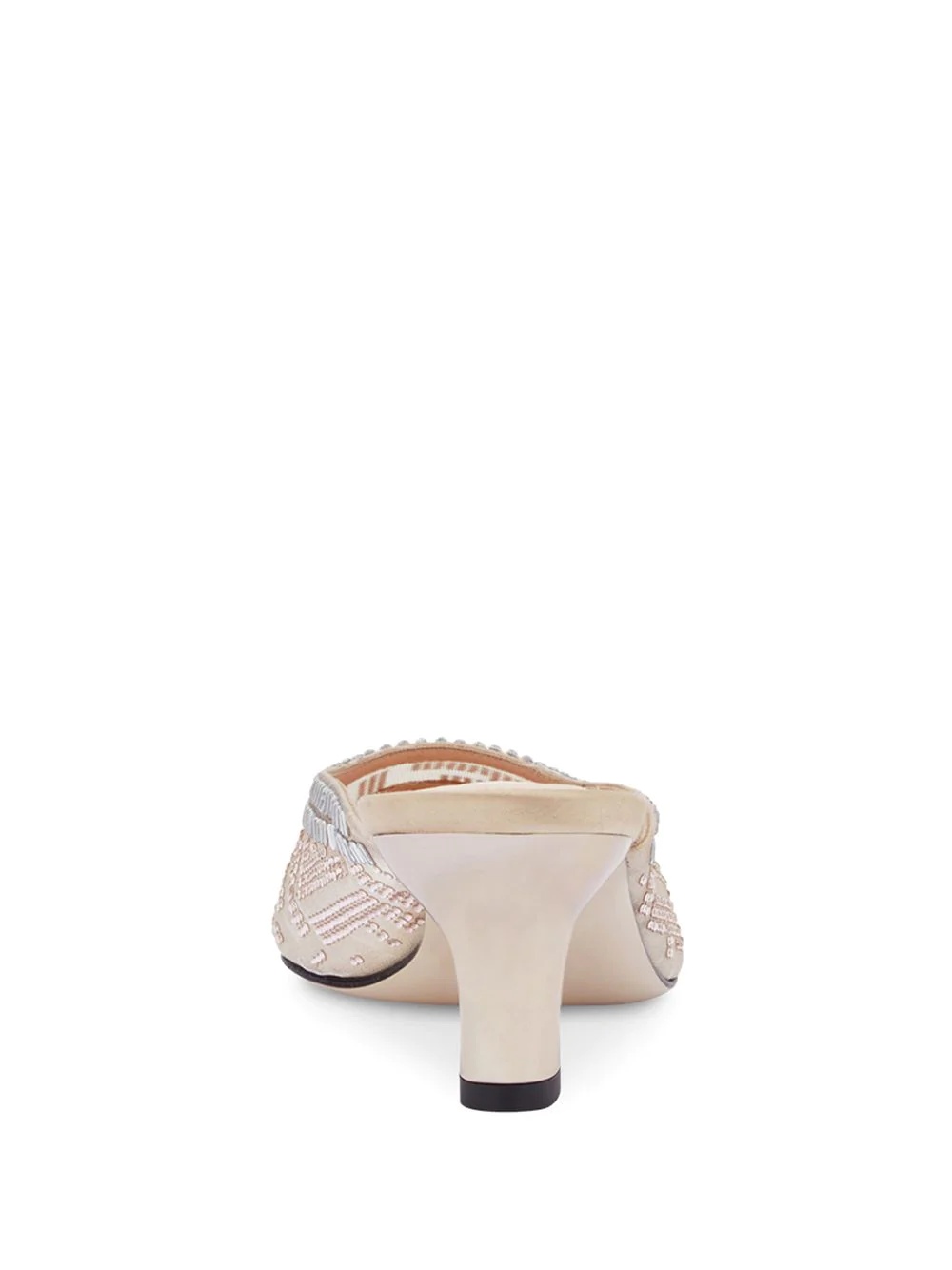 Colibrì embellished FF motif mules - 3