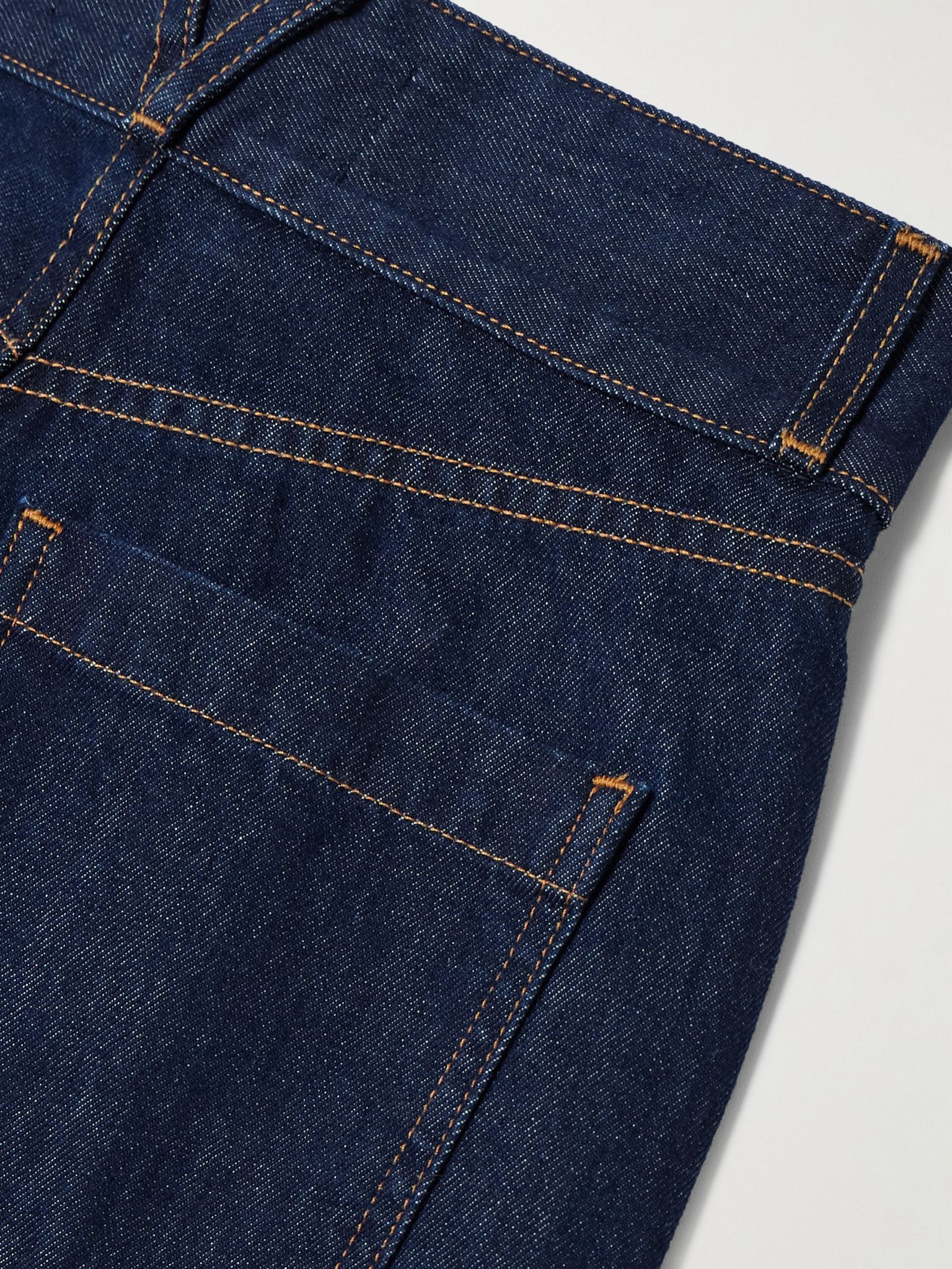 Taylor high-rise wide-leg jeans Dark denim - 6