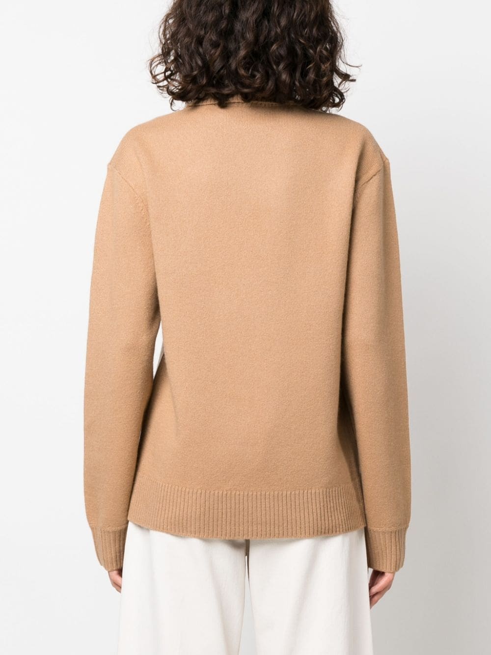 Edward logo-intarsia wool jumper - 4