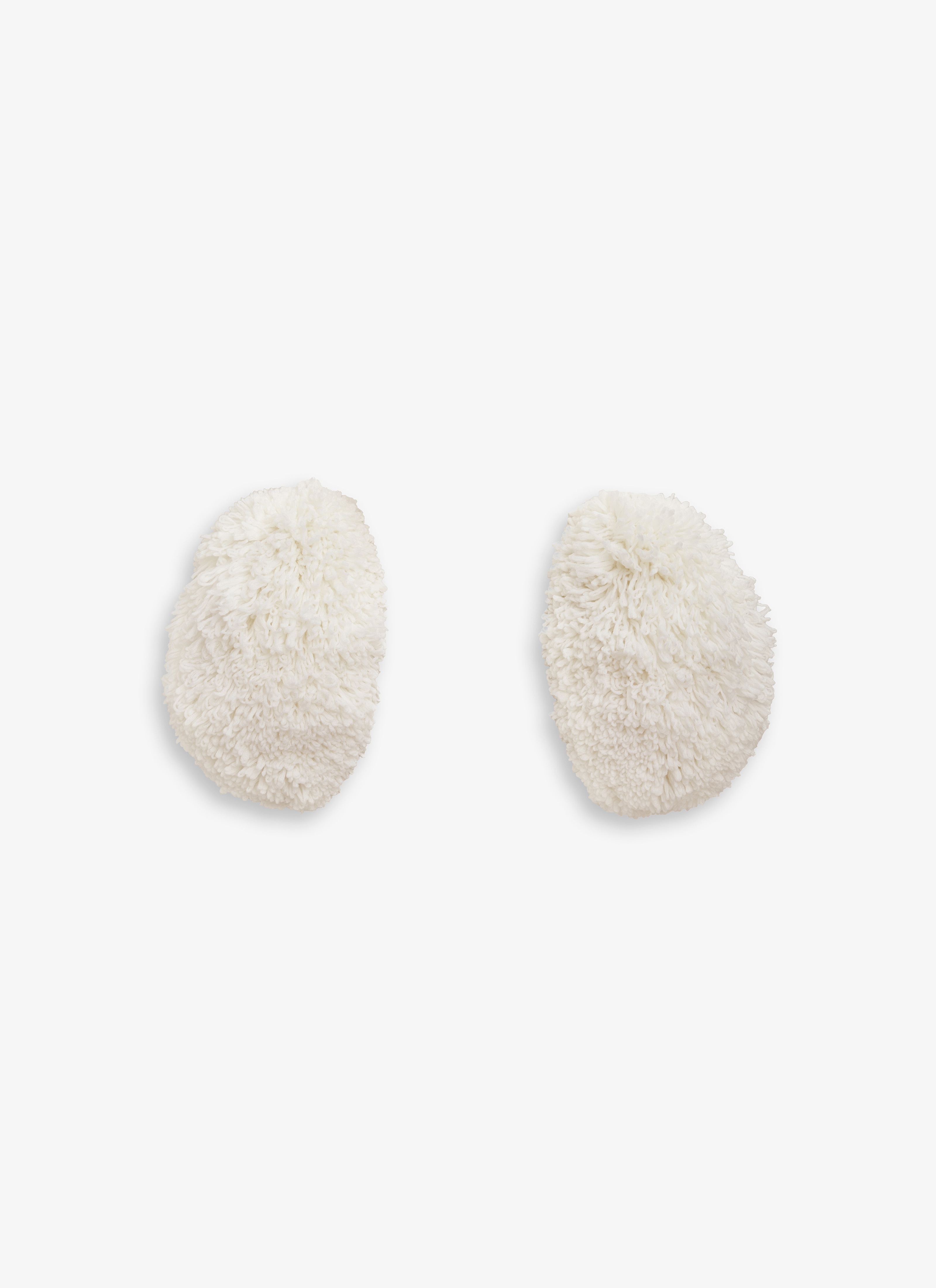 BUBBLE CUFFS IN KNITTED FUR - 1