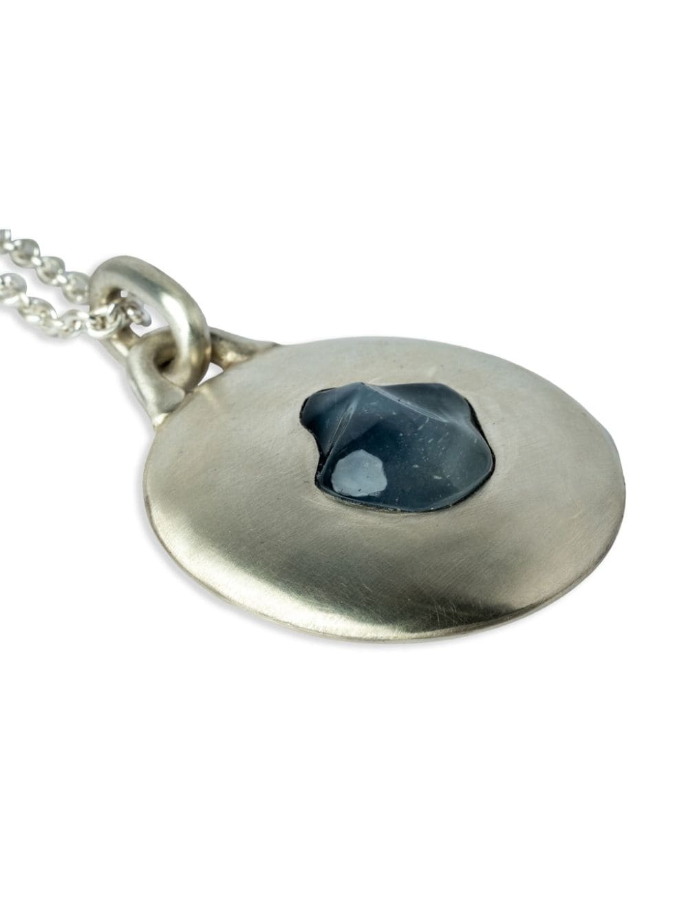 Disk opal pendent necklace - 3