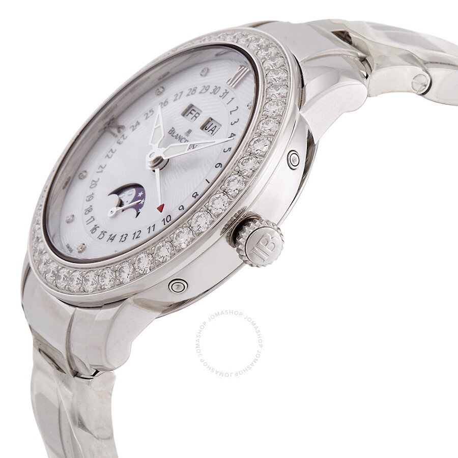 Blancpain Automatic Moon Phase Complete Calendar Ladies Watch 3663A-4654-71B - 2