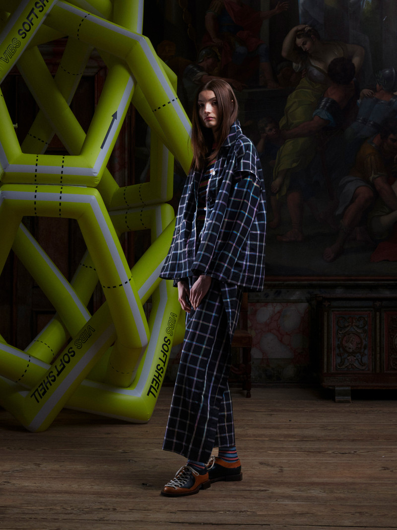 COVER COAT - BLACK CHECKS 5