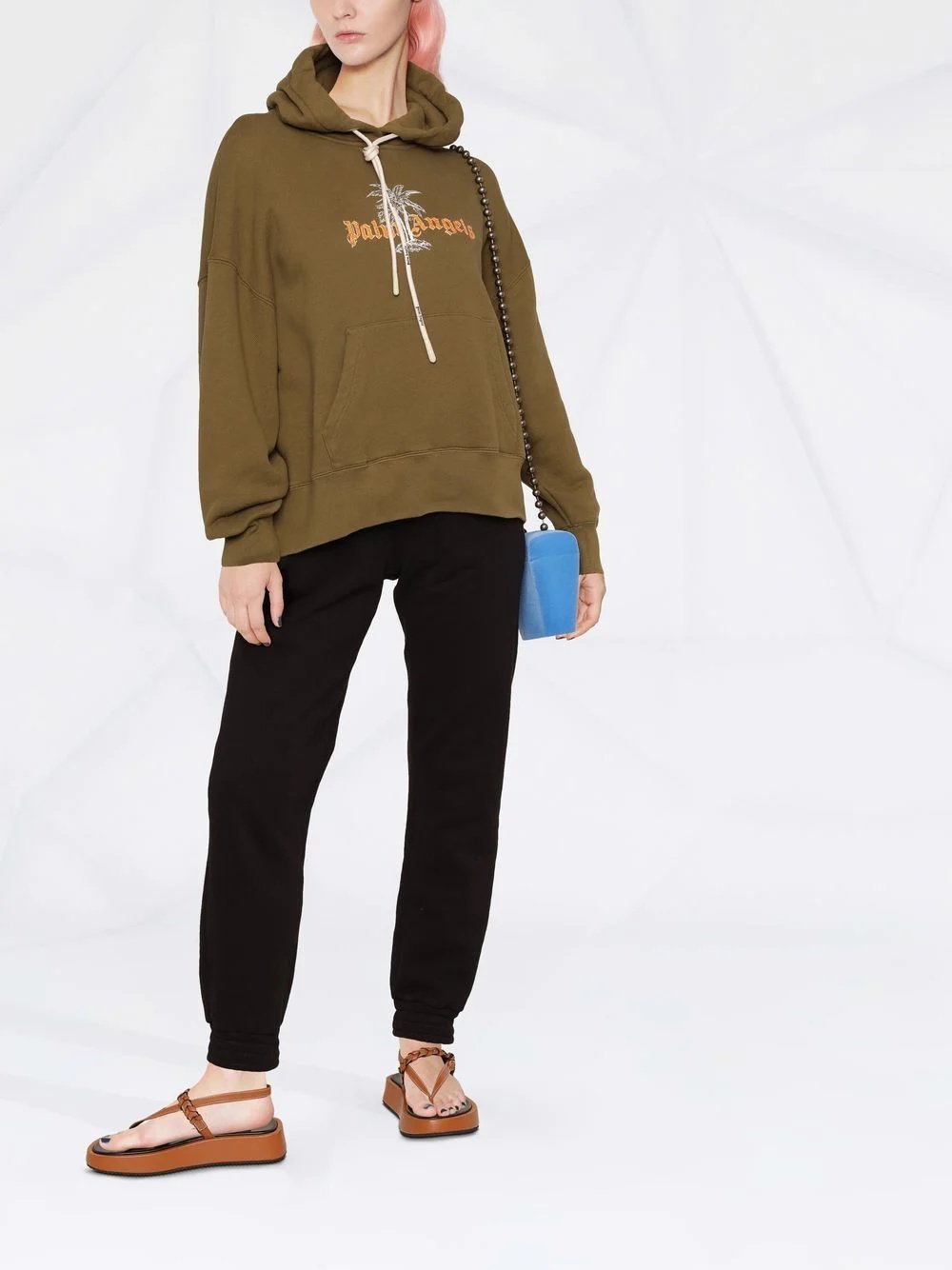 logo-print hoodie - 2