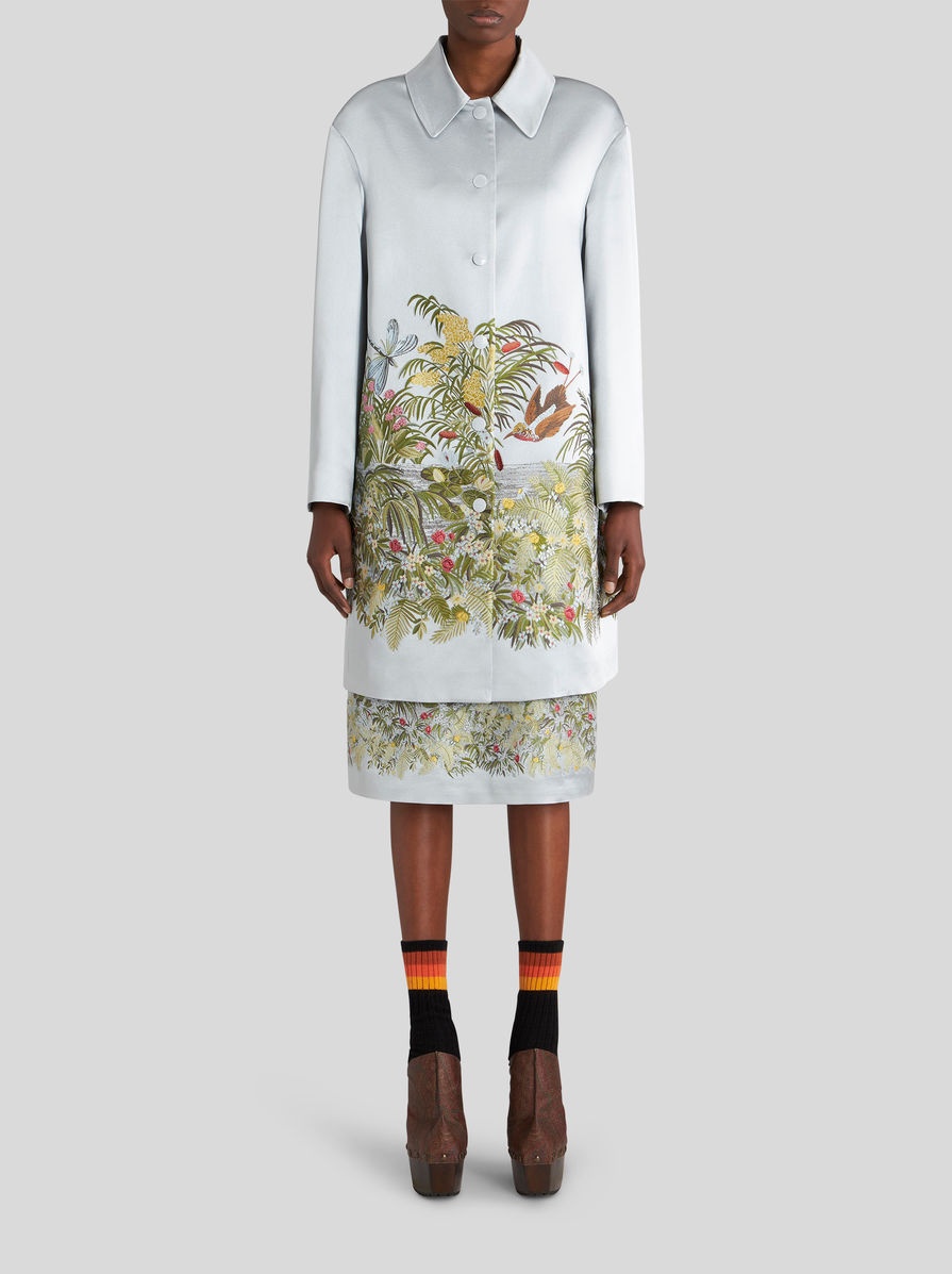 JACQUARD COAT WITH LANDSCAPE - 2