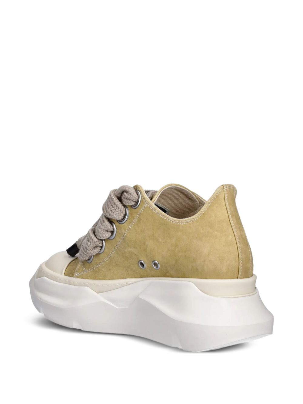 lace-up platform low-top sneakers - 4