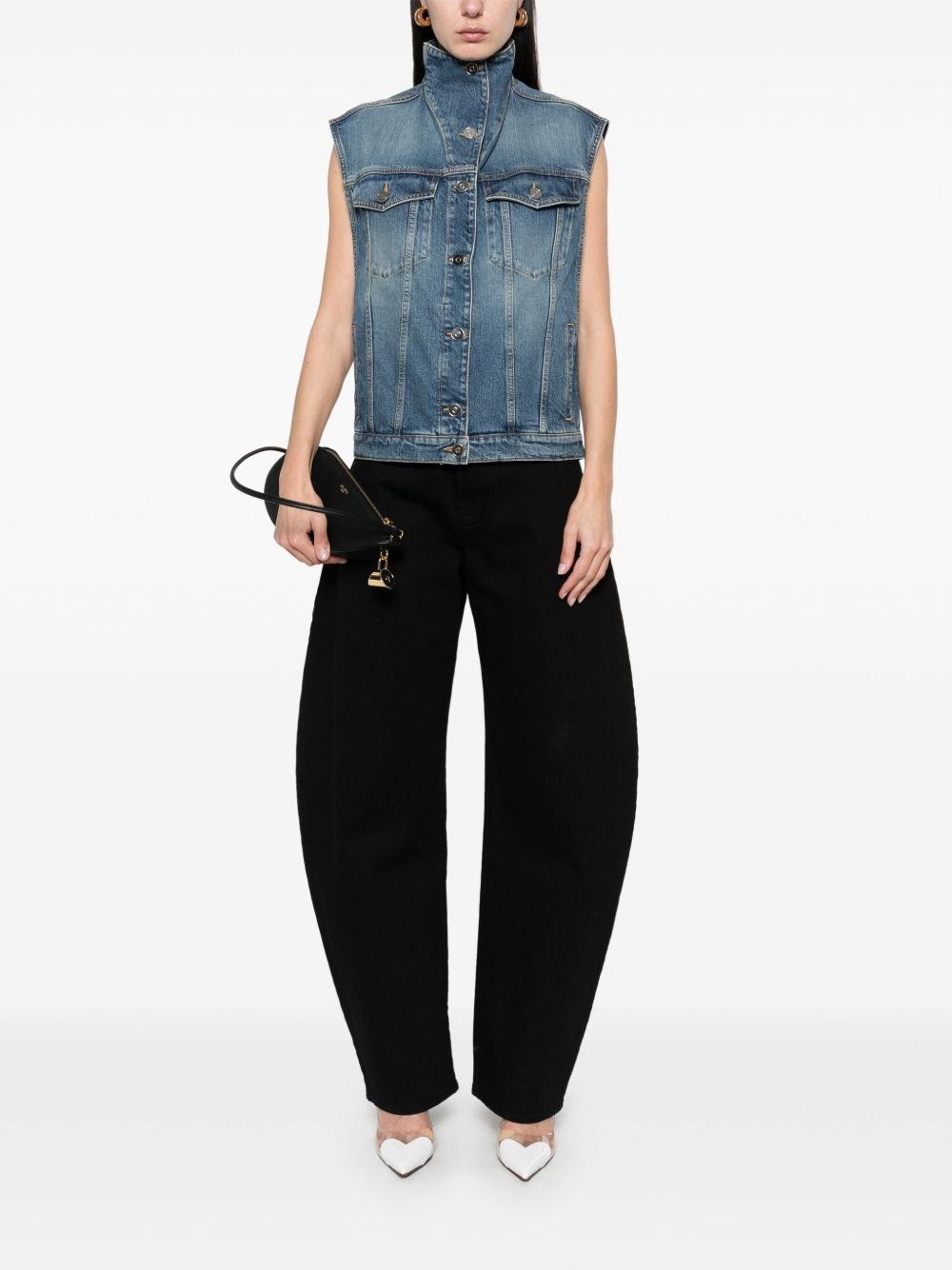 denim vest - 2