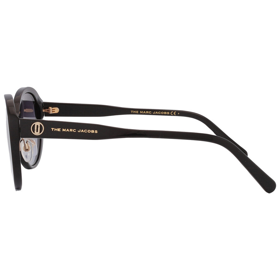 Marc Jacobs Dark Grey Shaded Oval Ladies Sunglasses MARC 627/G/S 0807/9O 54 - 4