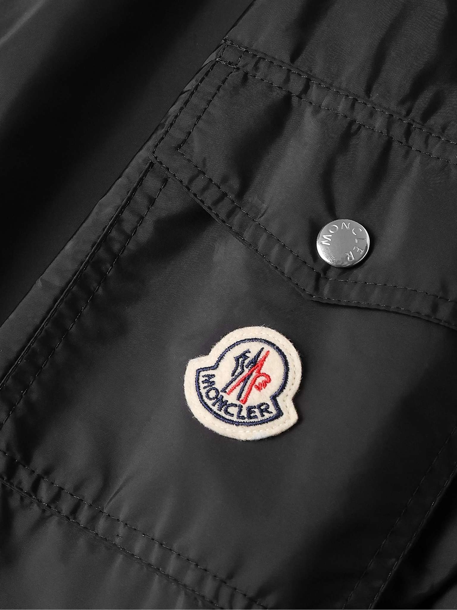Etiache Logo-Appliqued Shell Hooded Jacket - 5