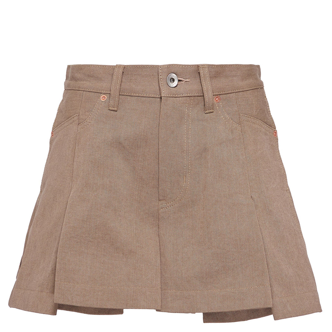 Denim Mix Shorts - 1