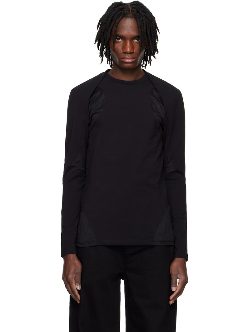 Black Evolute Long Sleeve T-shirt 1
