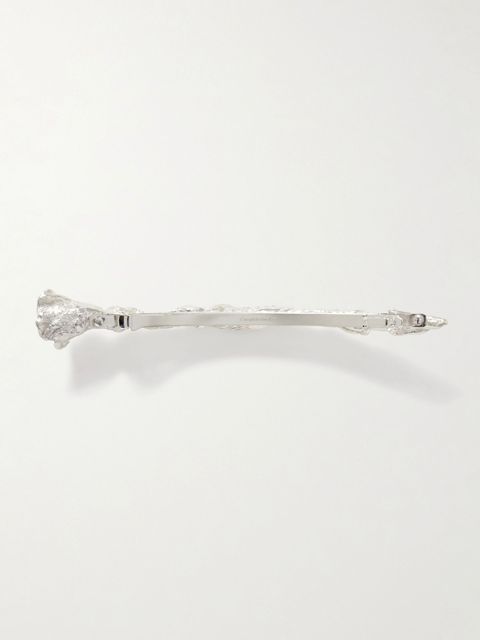 Silver-plated hair clip Silver - 3