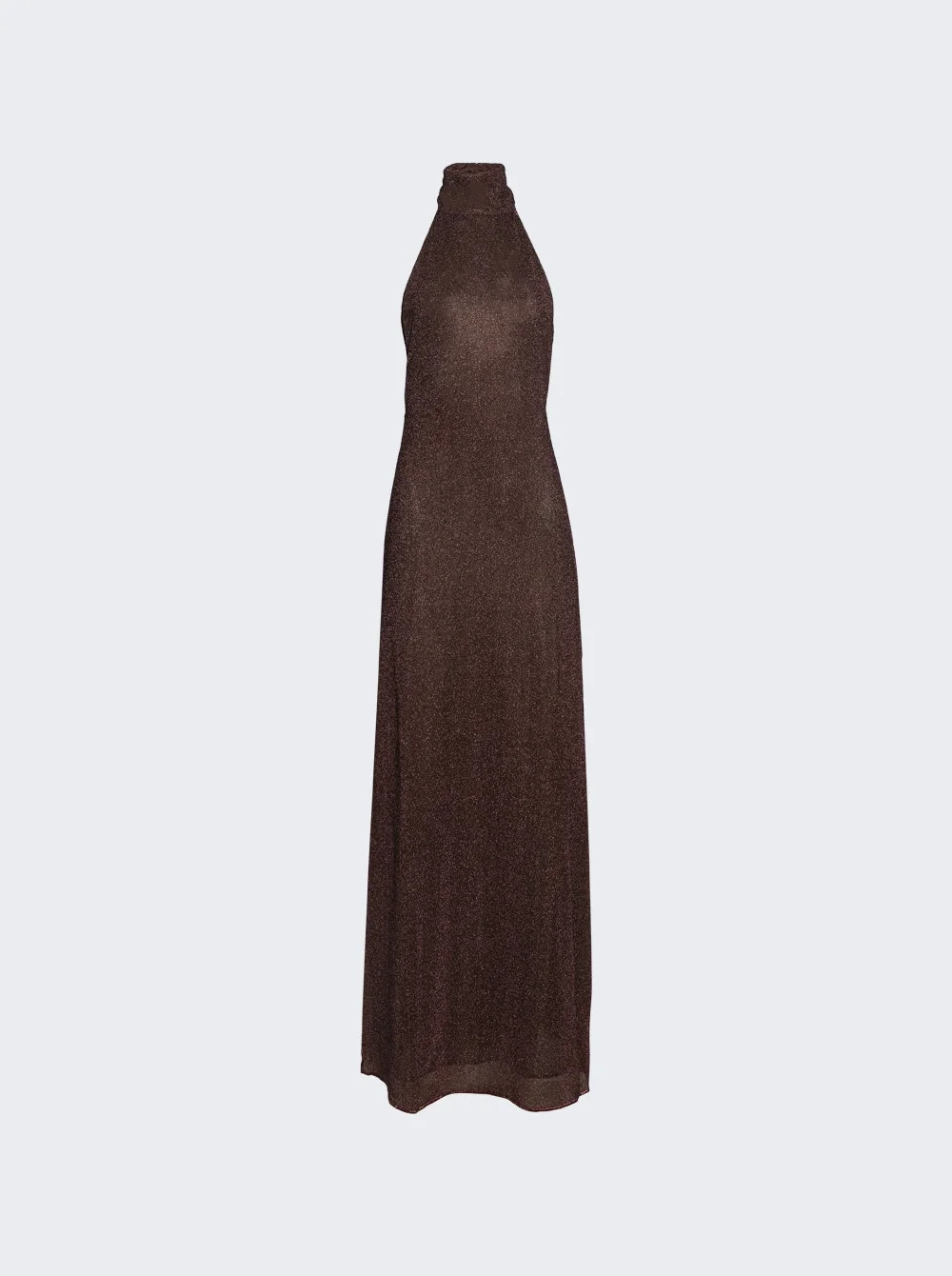 Lumiere Ring Turtleneck Dress Chocolate - 1