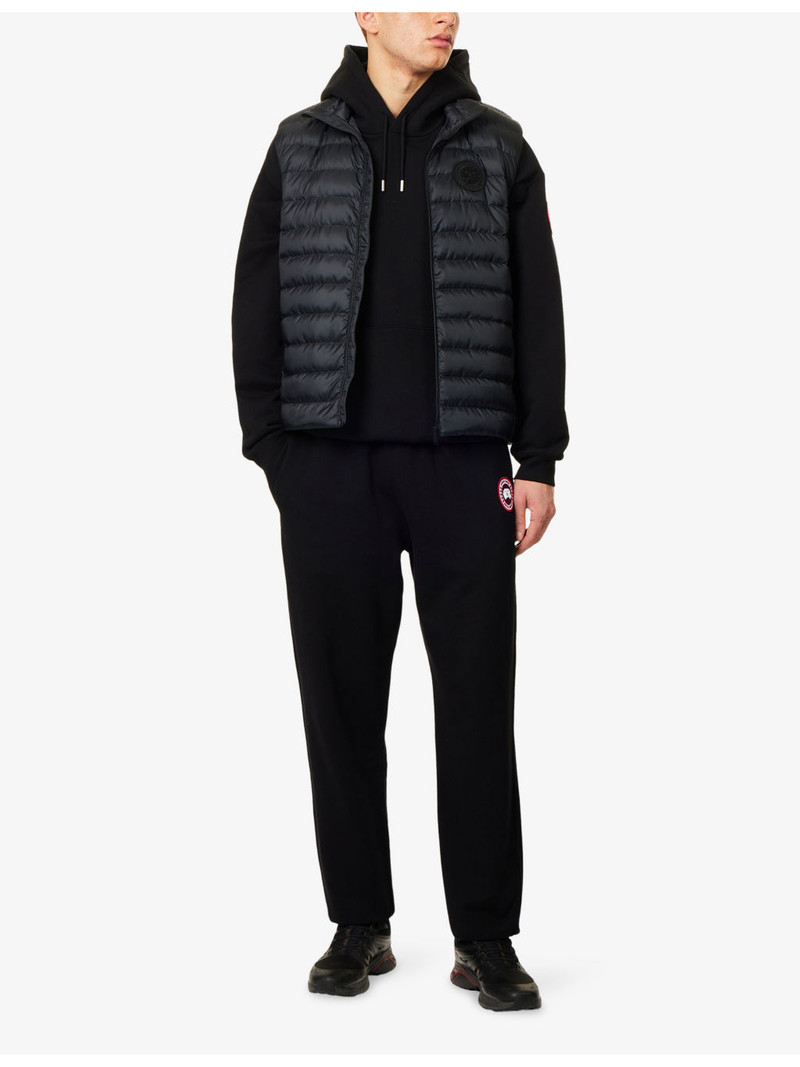 Canada Goose Rove Brand-Patch Cotton-Jersey Hoodie outlook