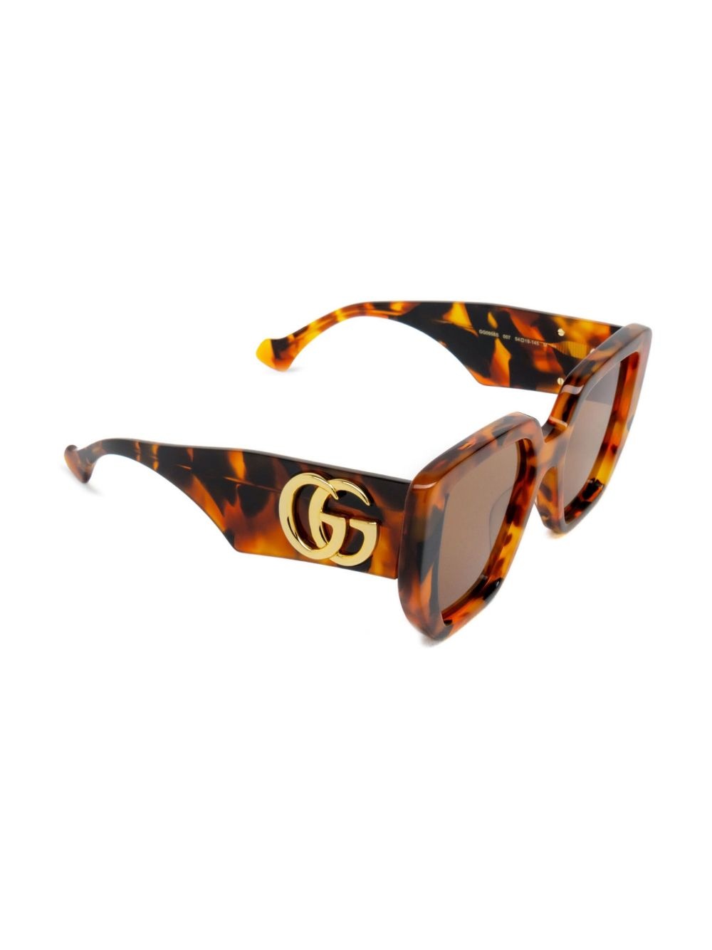 tortoiseshell square-frame sunglasses - 2