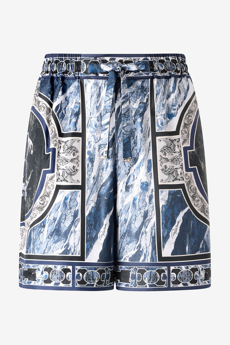 Short With Marble Print And Accents 1