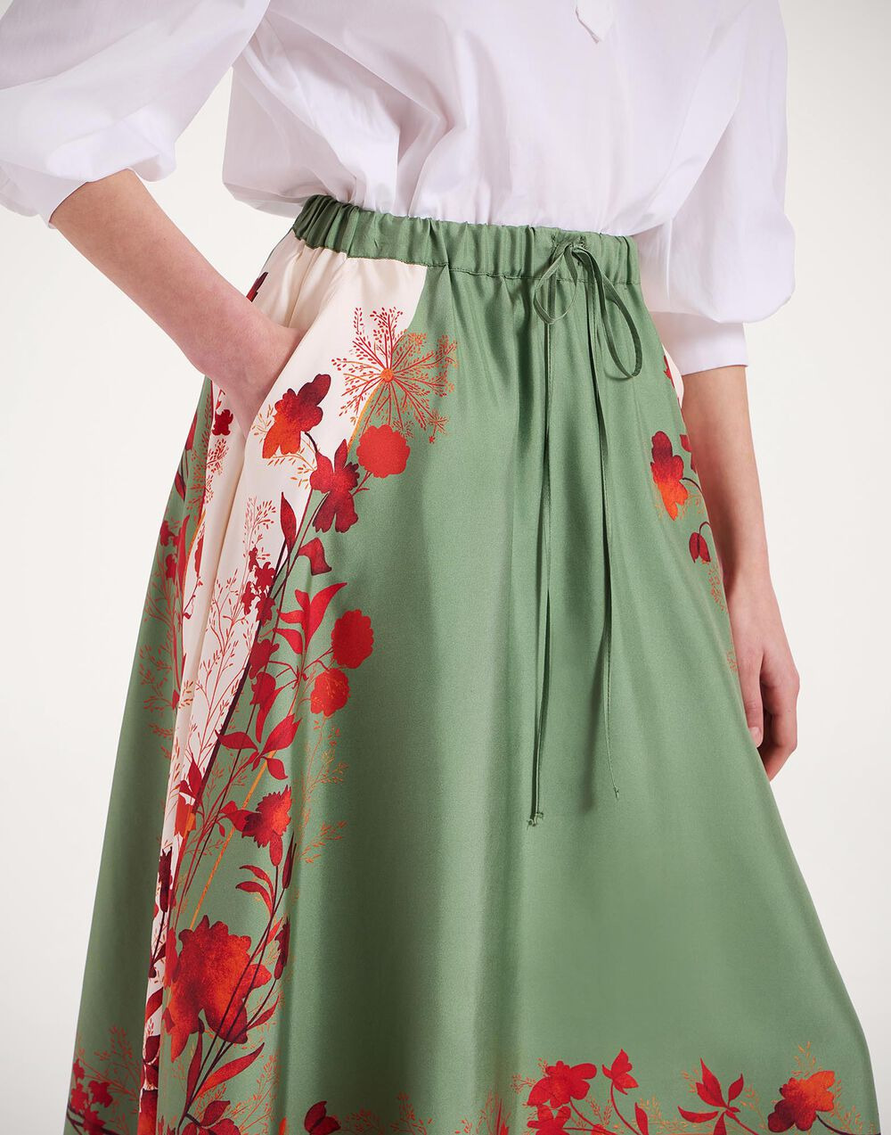 Drawstring Skirt - 7