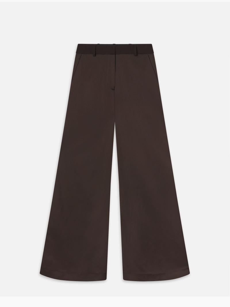 Wide Leg Trouser in Espresso 1