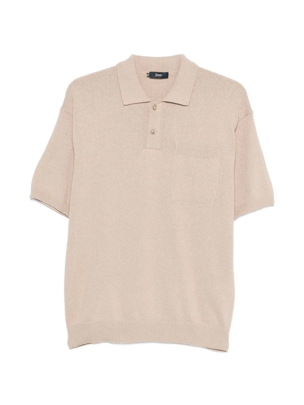 chest-pocket polo shirt - 1