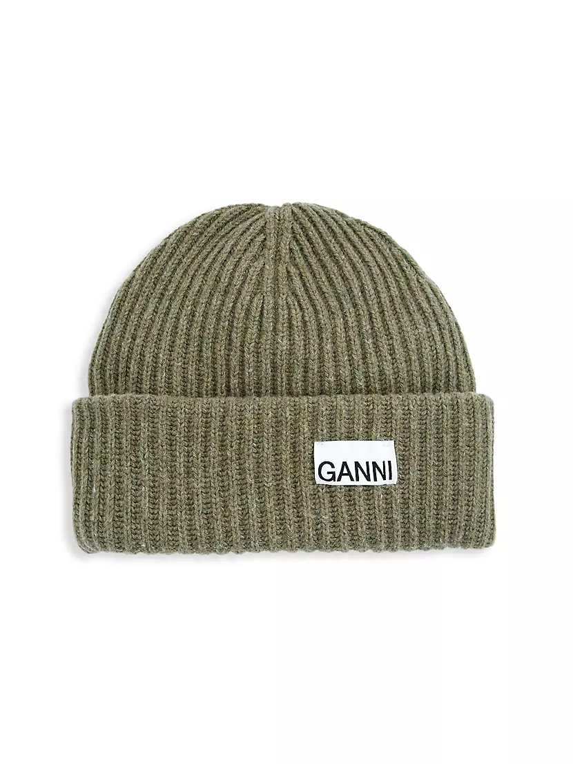 帽子 GANNI Light Structured Rib Knit Beanie 楽天市場】GANNI ガニー ニット帽 Light Structured Rib Knit