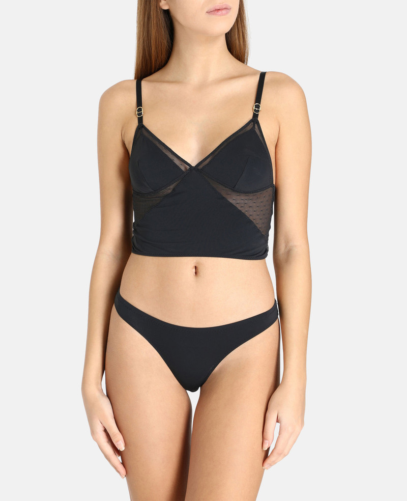 Stella McCartney Annabelle Dashing Cropped Top Bra outlook