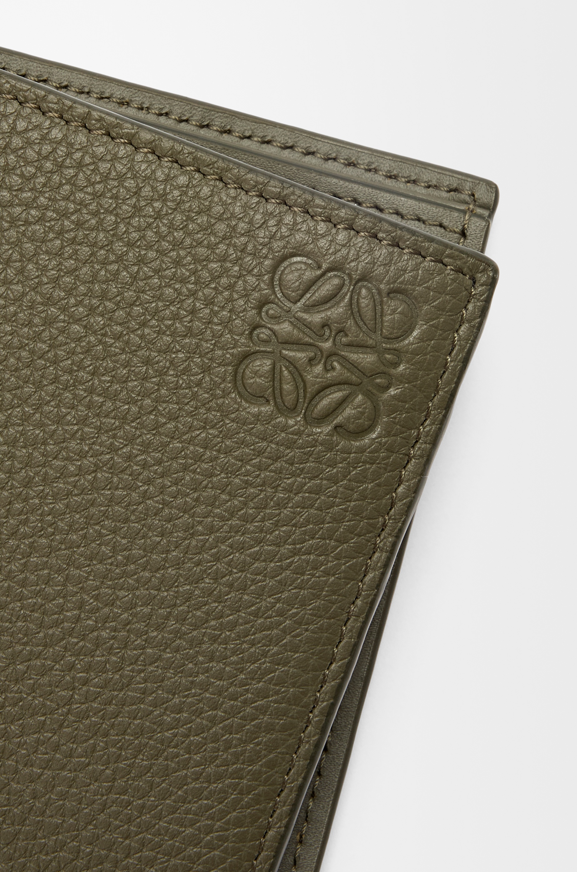 Bifold coin wallet in soft grained calfskin - 5