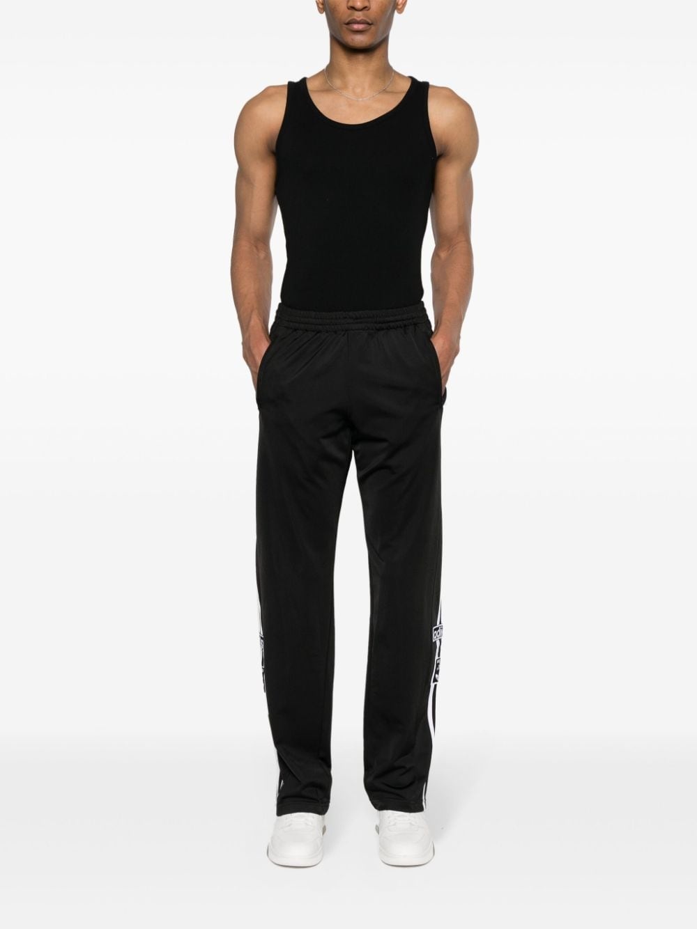 3-stripe embroidered-logo track pants - 2