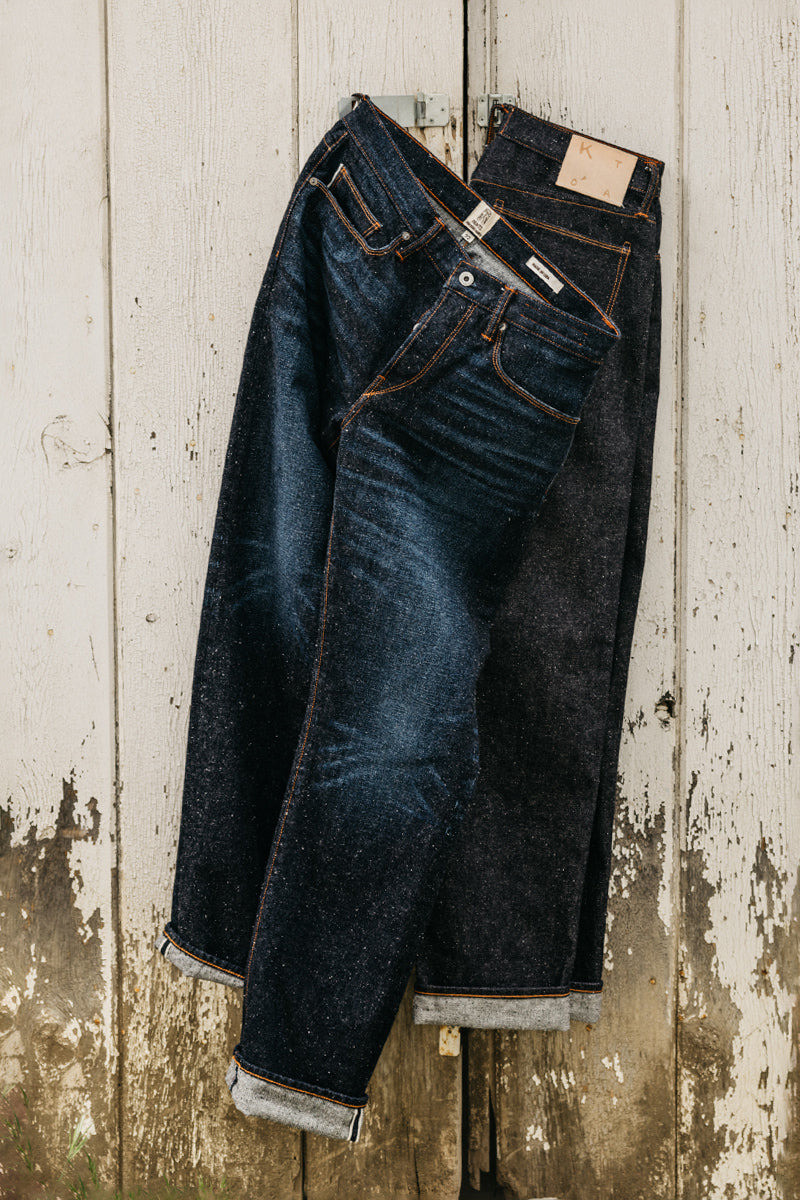 The Hammer Straight Old Nep Indigo - Deryck 13.5oz Selvedge 5