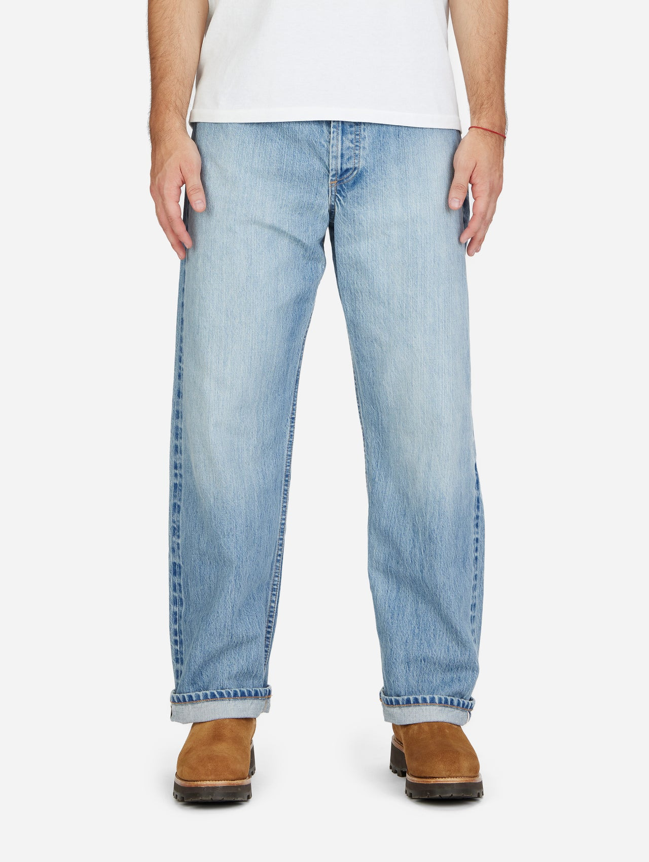 RS-100xv - Relaxed Straight - Indigo Selvedge Vintage Wash - 3