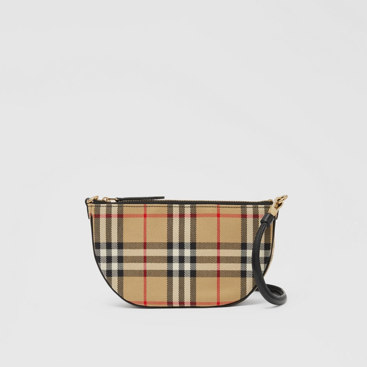 Vintage Check Cotton Olympia Pouch - 10