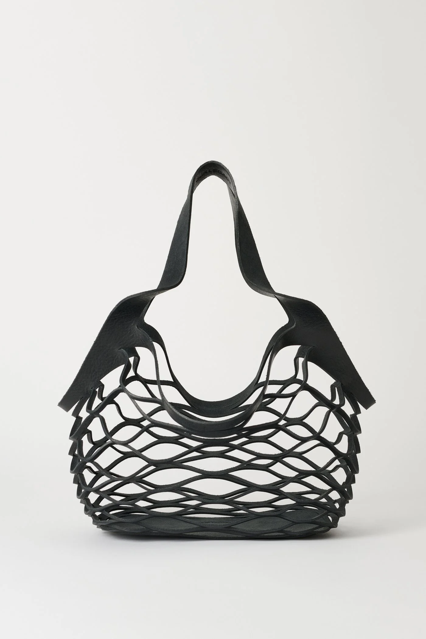 Piccola Cut Bag Shifting Ink Gritty Bull Hide - 1