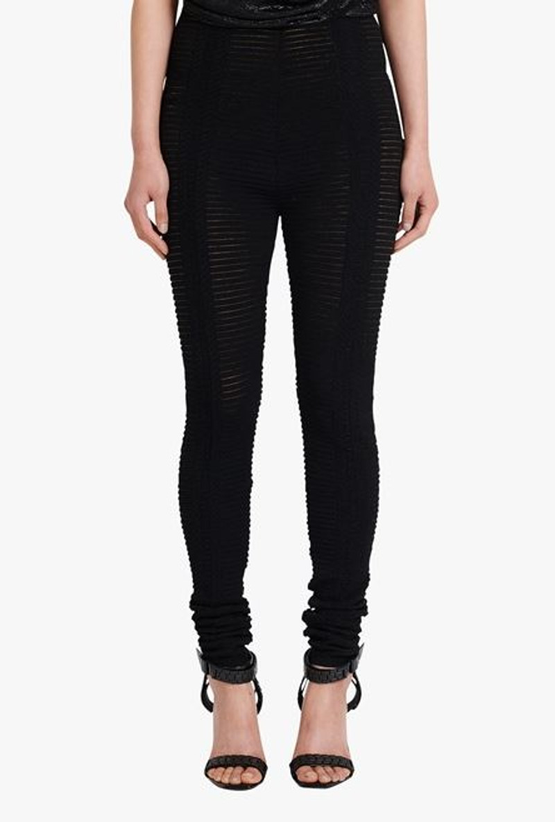 Black knit leggings 5