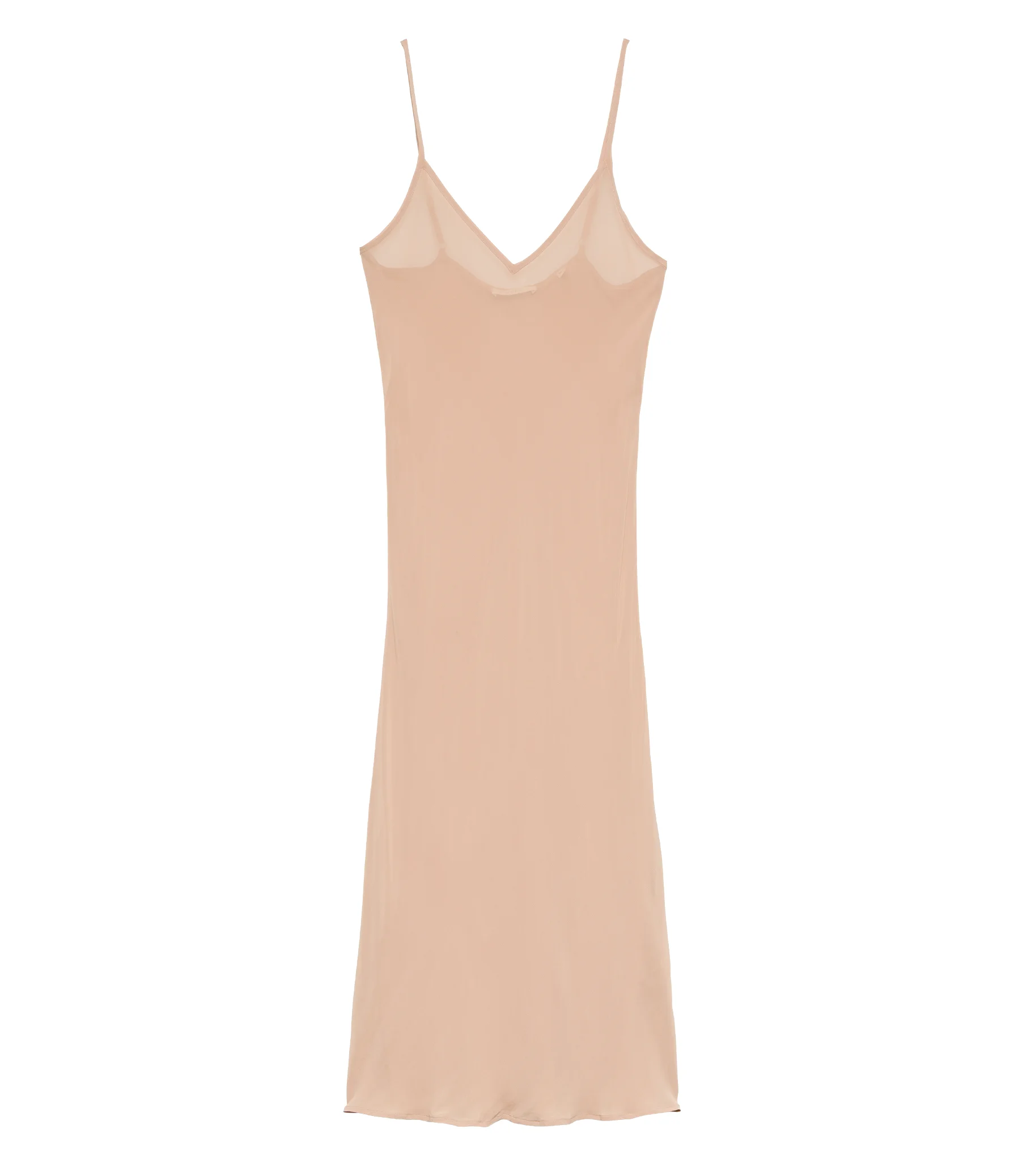 LONG DEEP V-NECK SLIP - 1