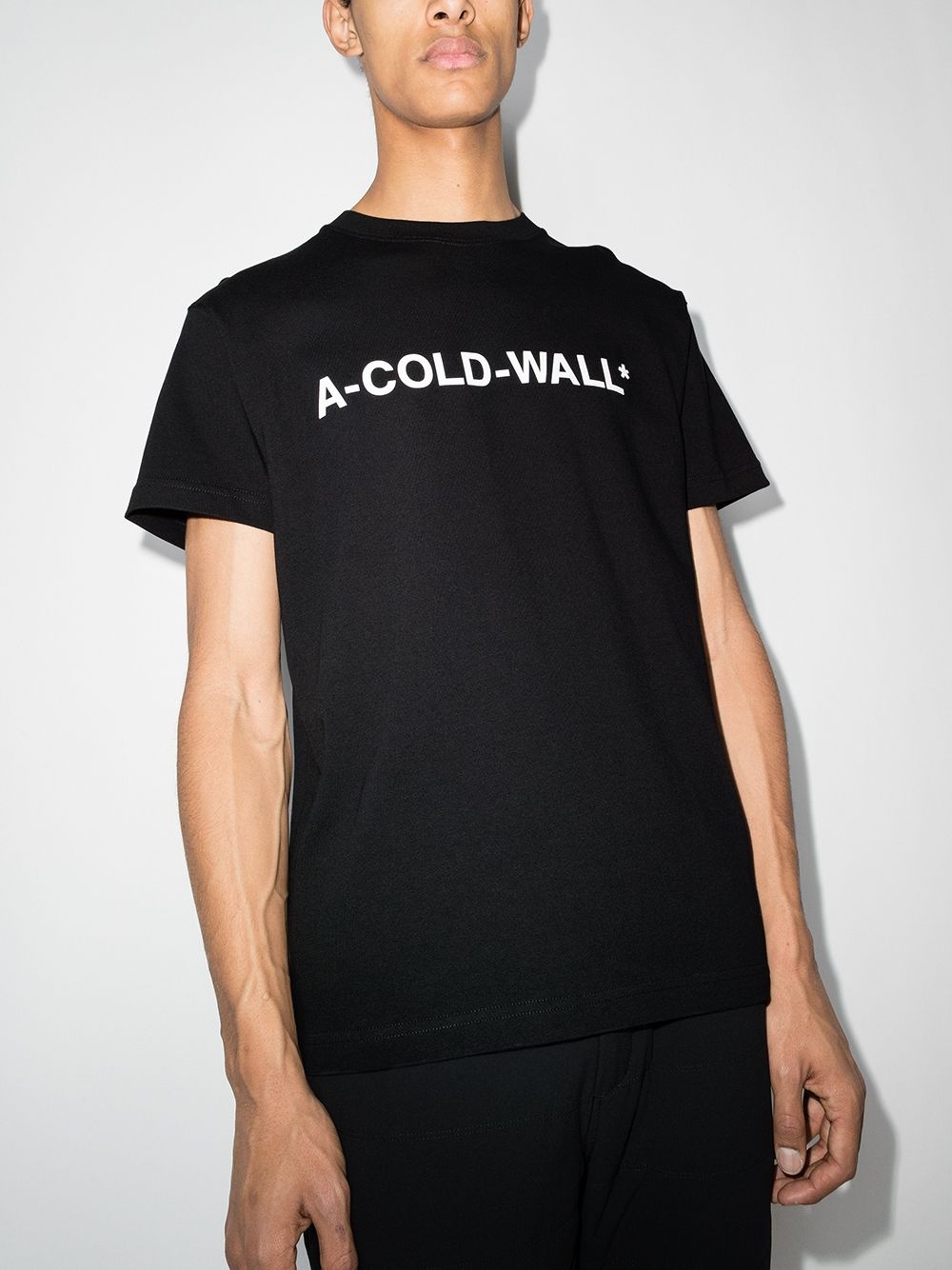 logo-print cotton T-shirt - 2