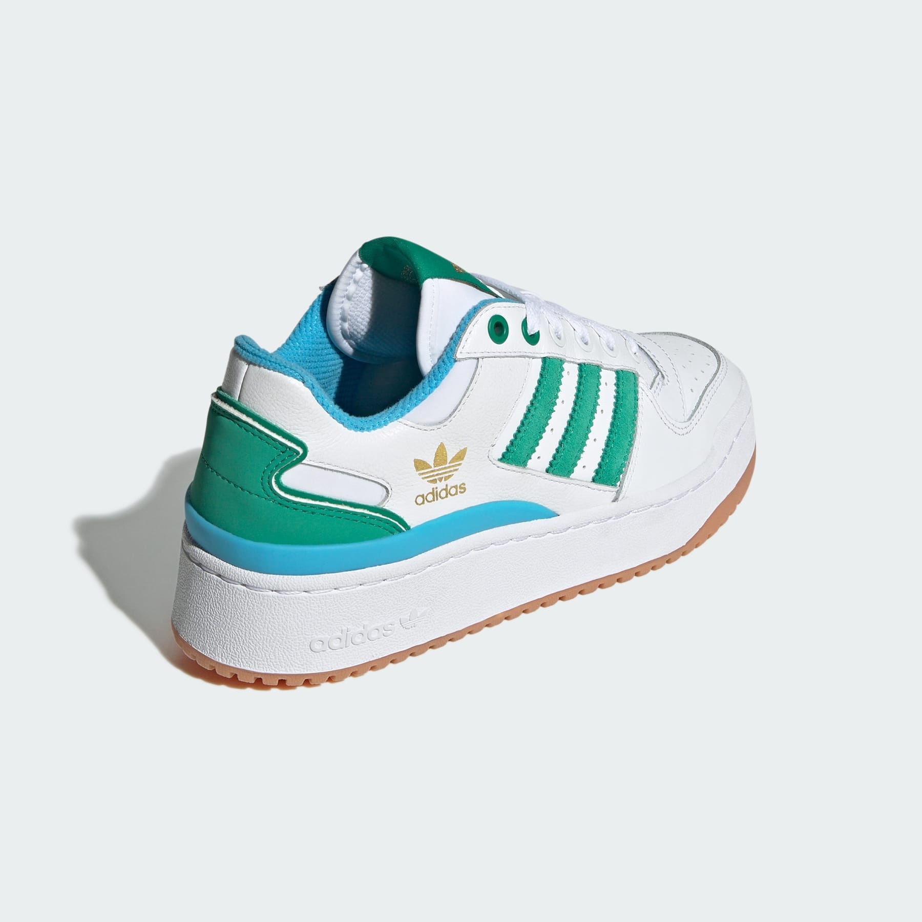 adidas gazelle silver green womens Adidas Women's Forum Bold Grey Three / Grey Three / Off White Low Top  Sneakers main image 0