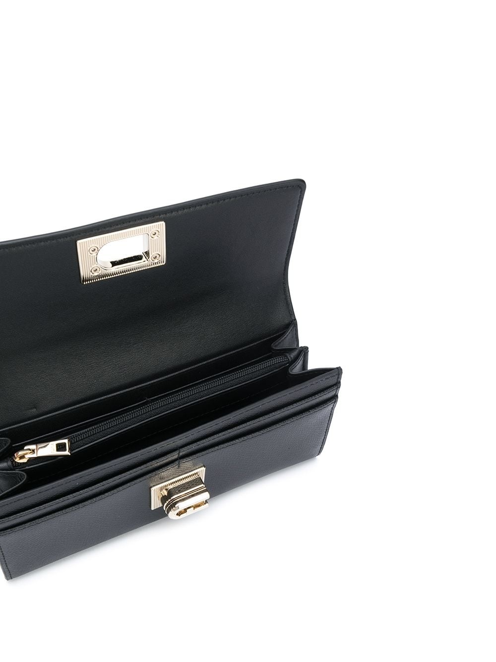 1927 grained-effect wallet - 3