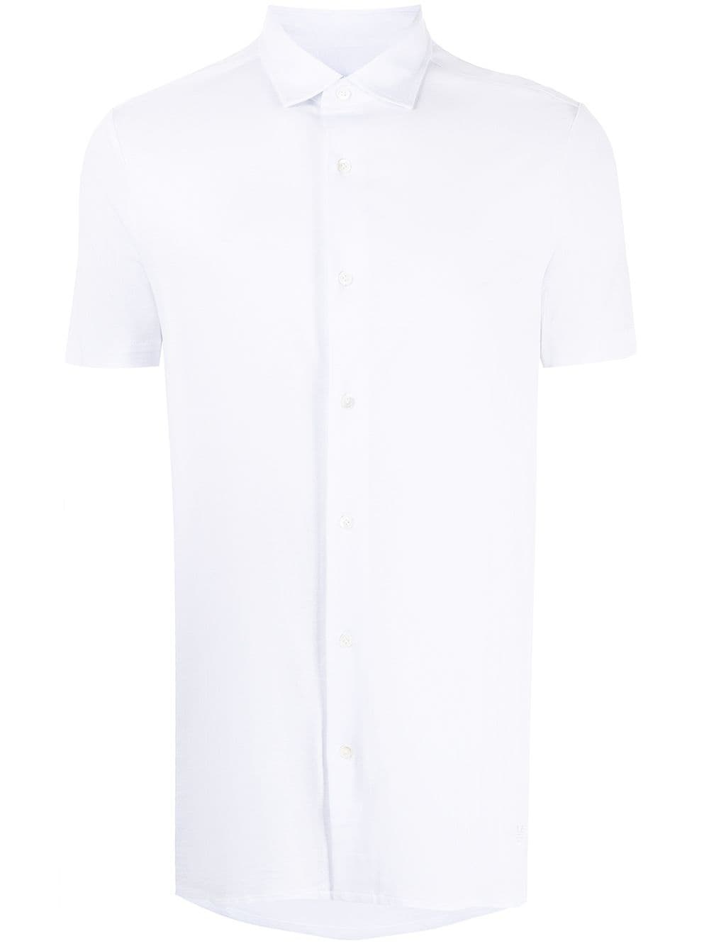 short-sleeve poplin shirt - 1