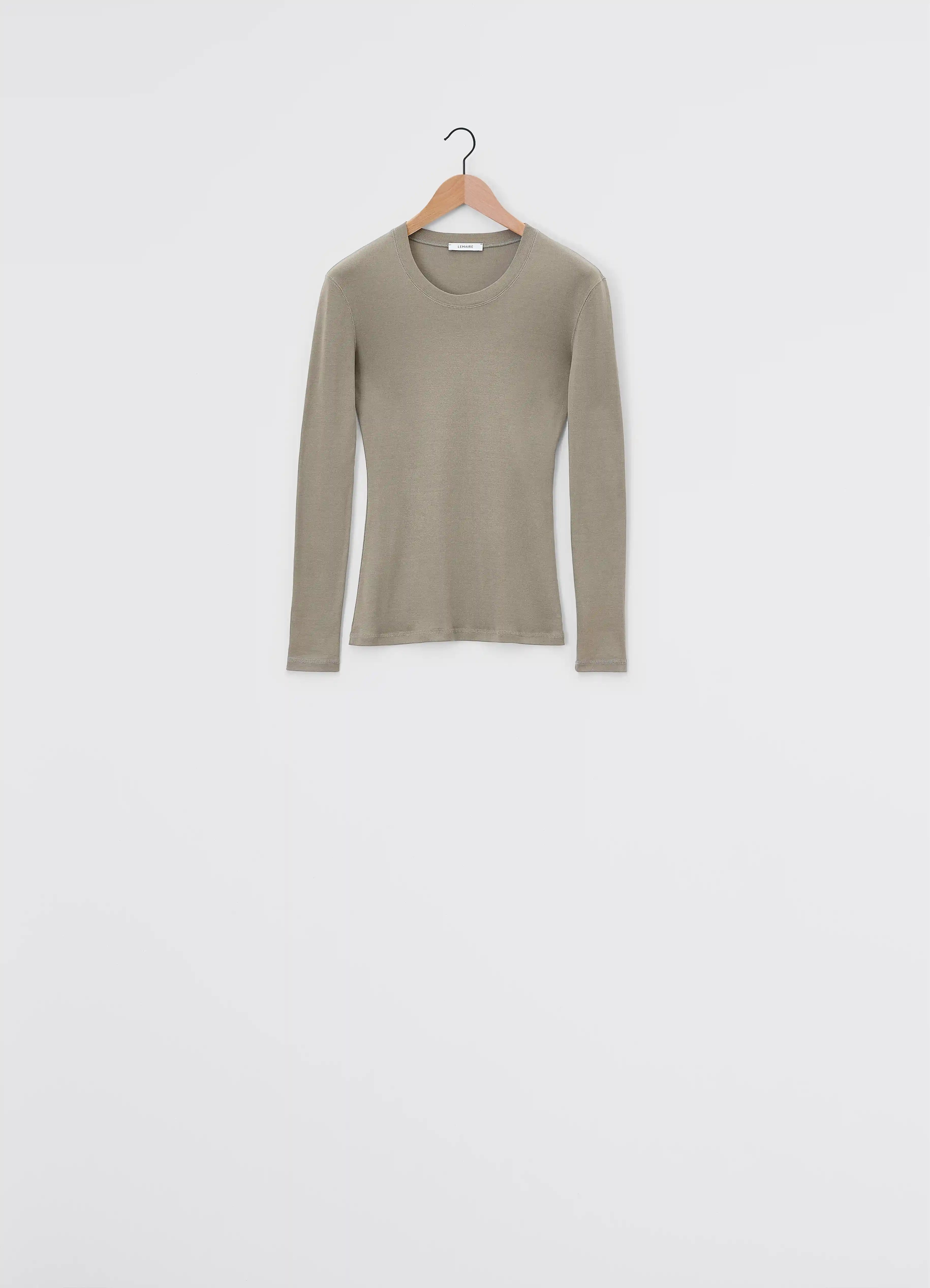 RIB LONG SLEEVE T-SHIRT - 3