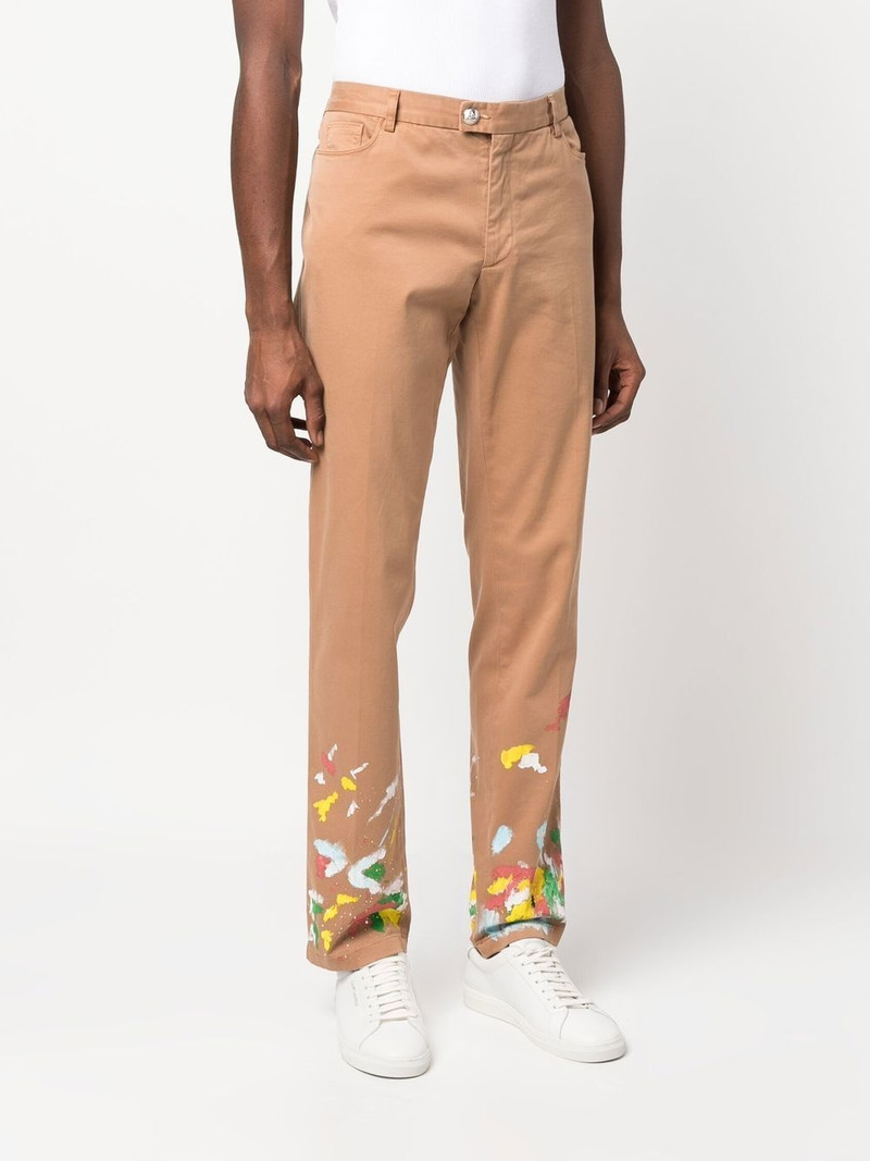 paint-splatter effect chinos 3
