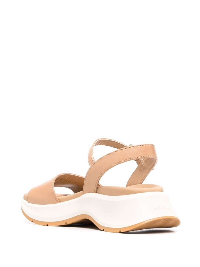 open-toe leather sandals 3