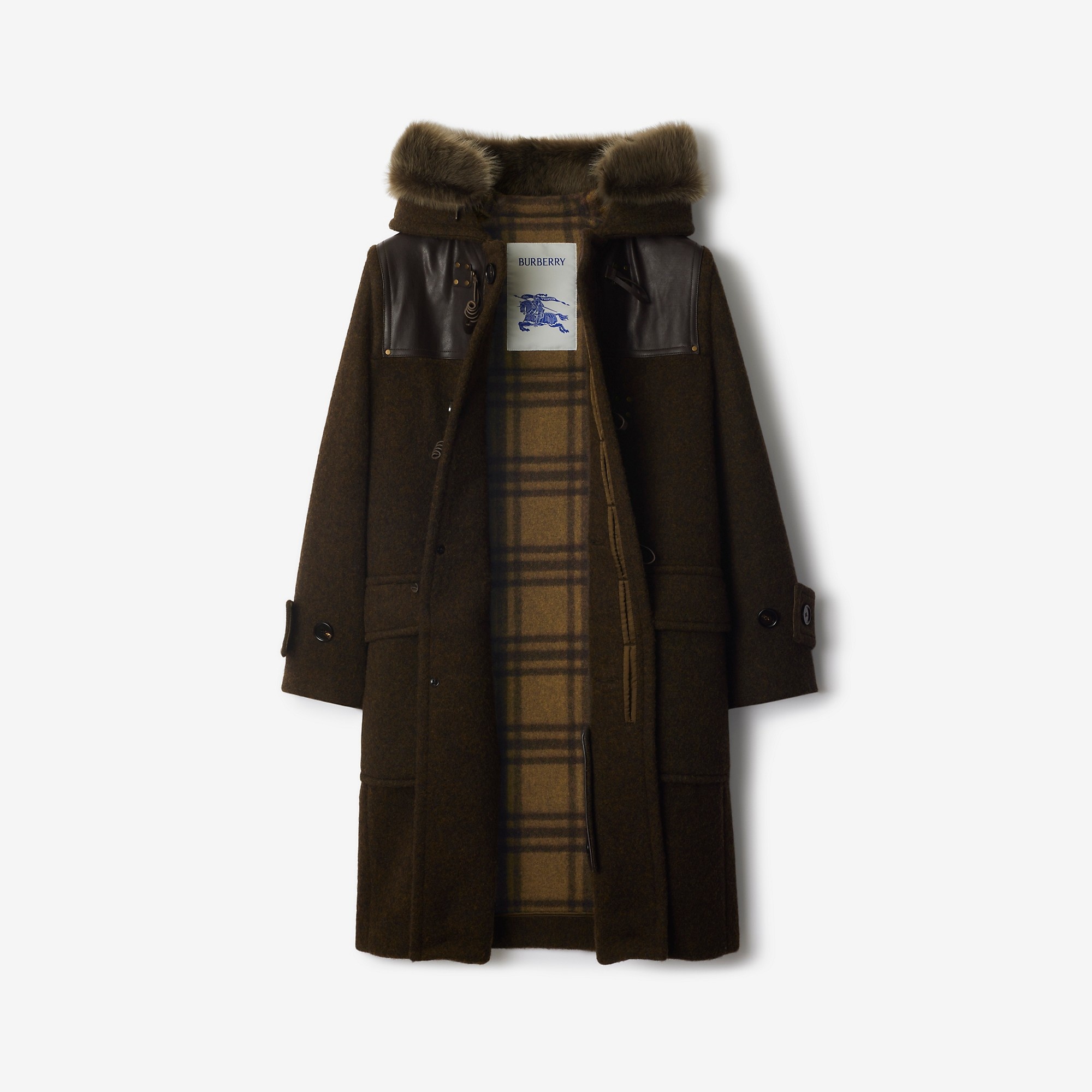 Wool Duffle Coat - 5