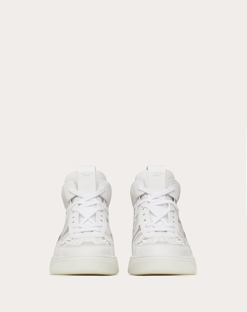 MID-TOP CALFSKIN VL7N SNEAKER WITH BANDS 4