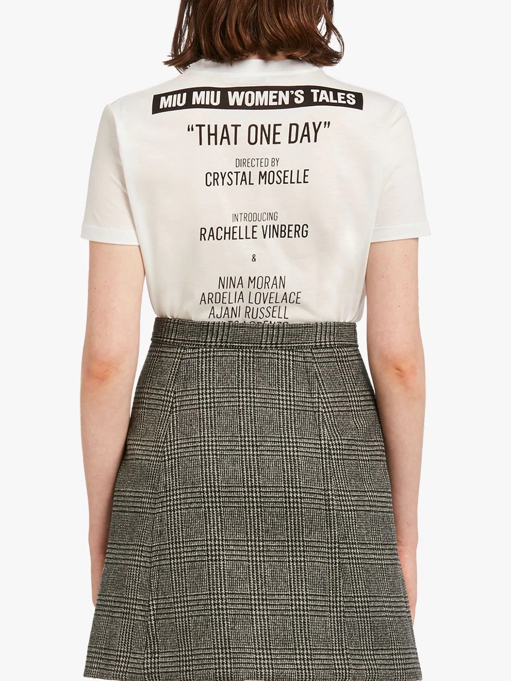 Miu Miu Tales jersey T-shirt - 4