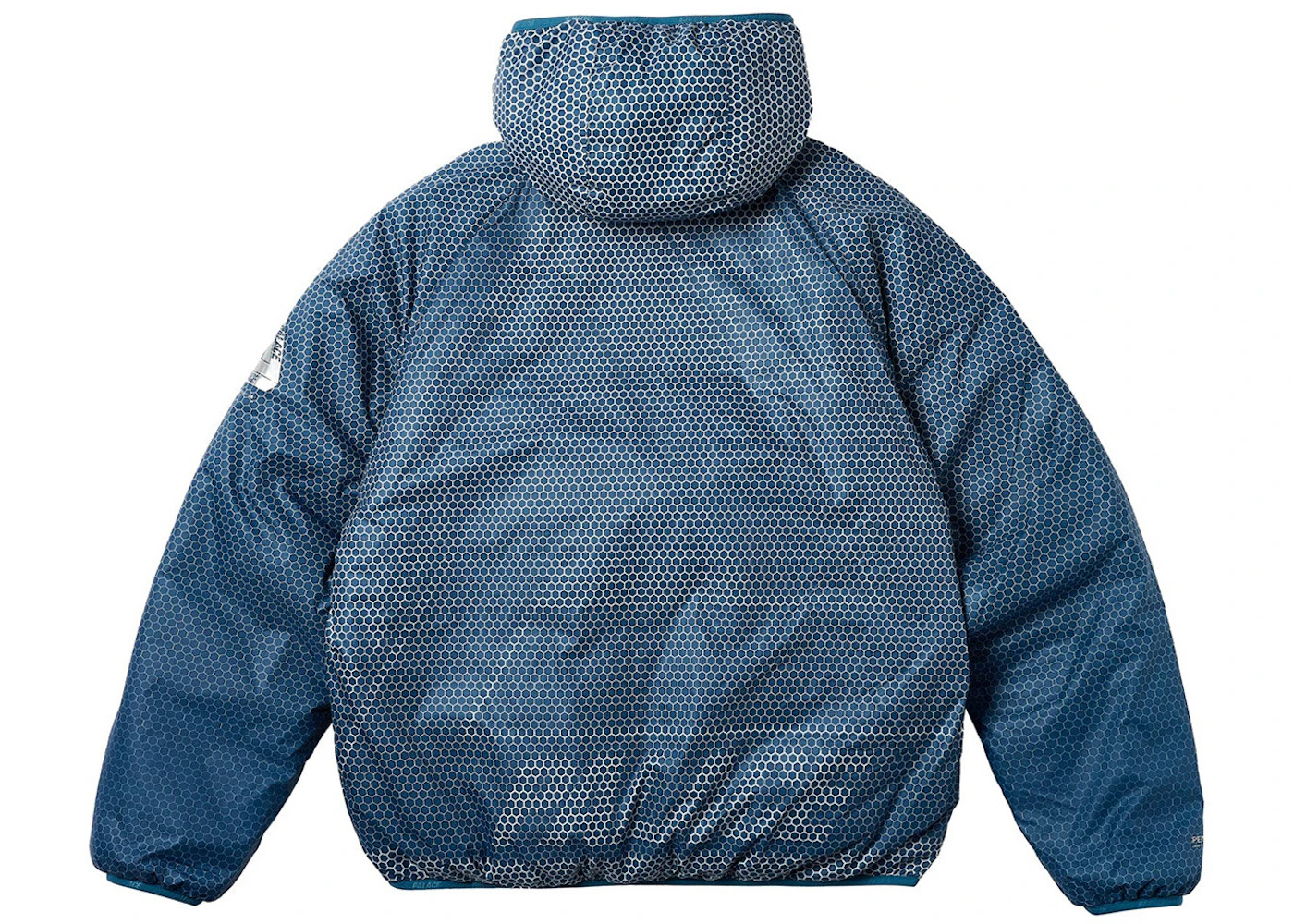 Palace Hexagon Pertex Quilted Jacket Blue - 3