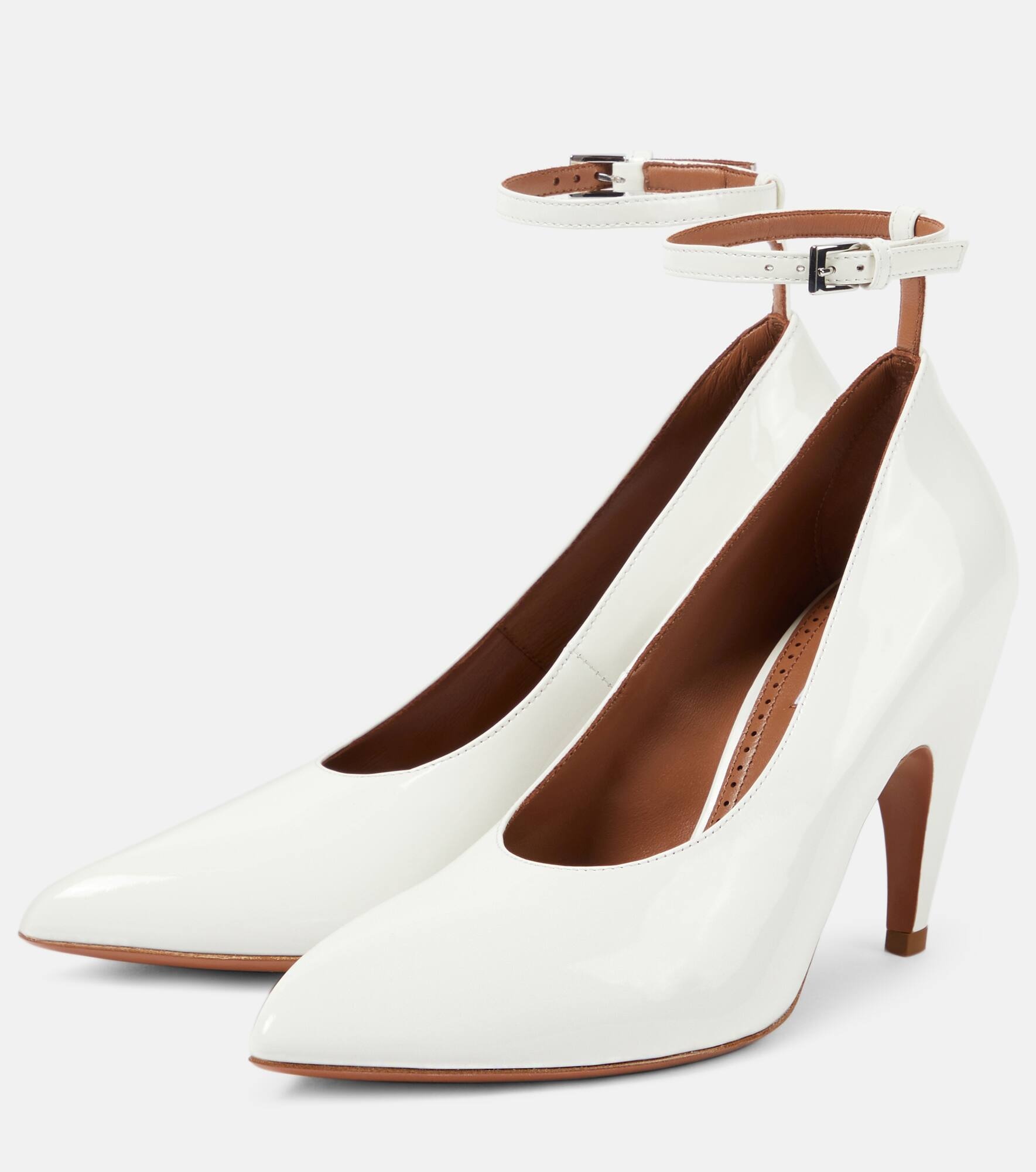 Shark patent leather pumps - 5