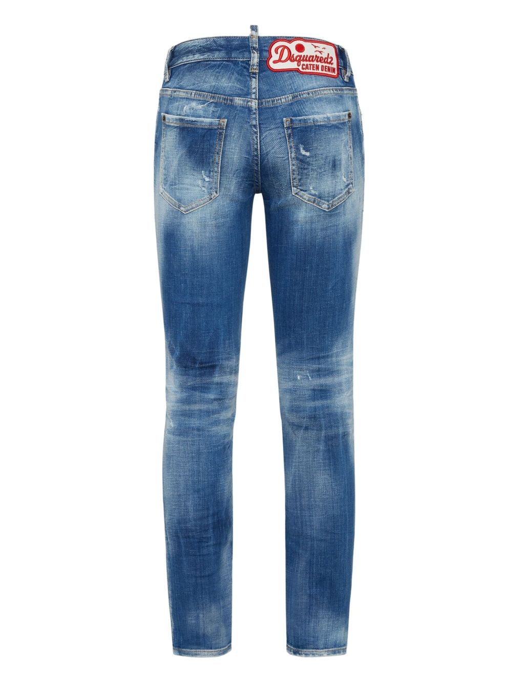 distressed-effect jeans - 2