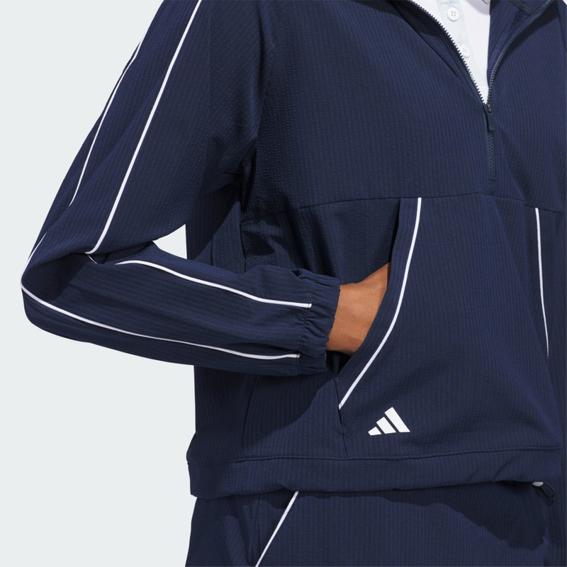 ULTIMATE365 SEERSUCKER QUARTER-ZIP JACKET 6