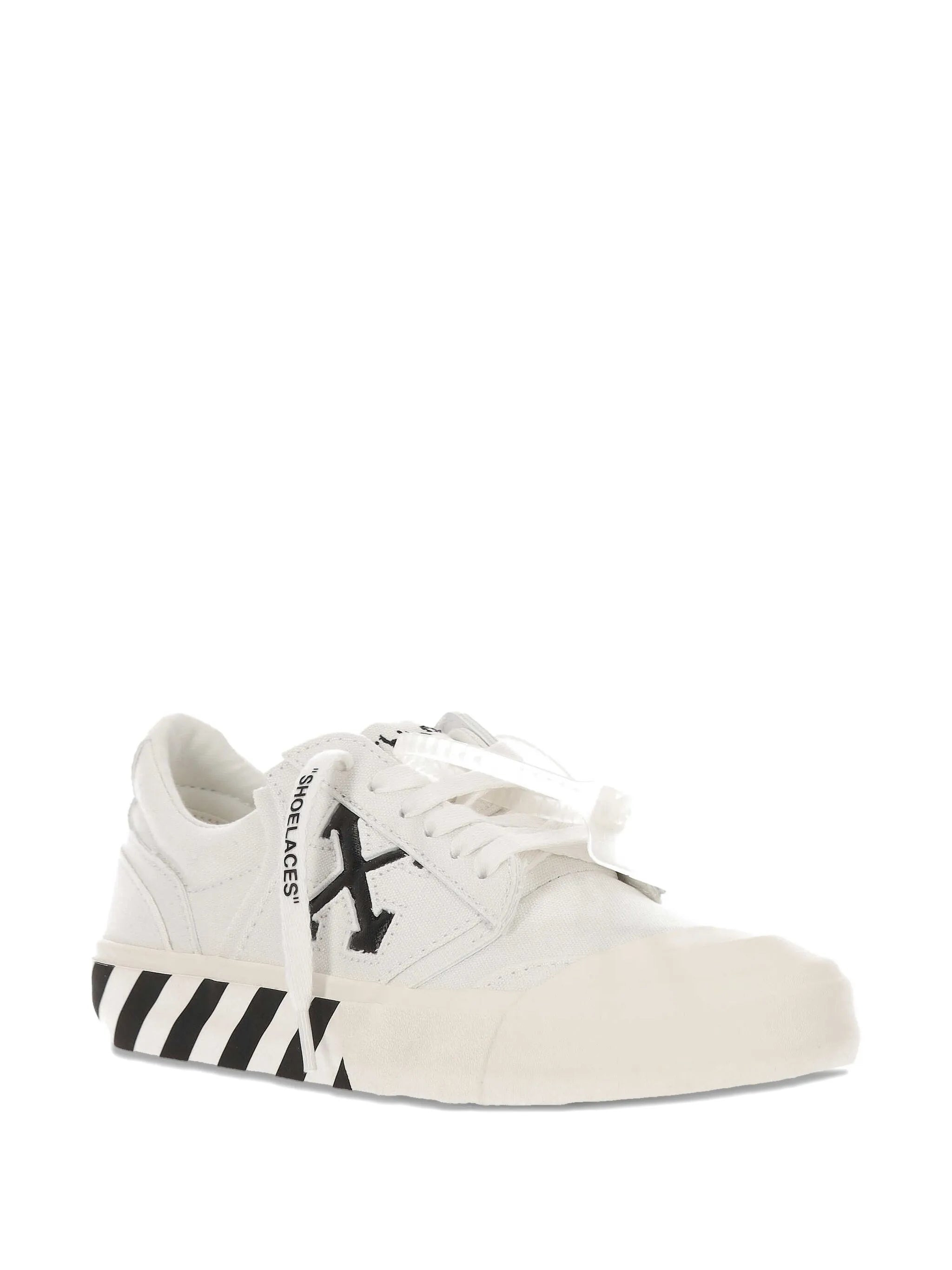 Off-white Arrow-stripe Sneakers - 2