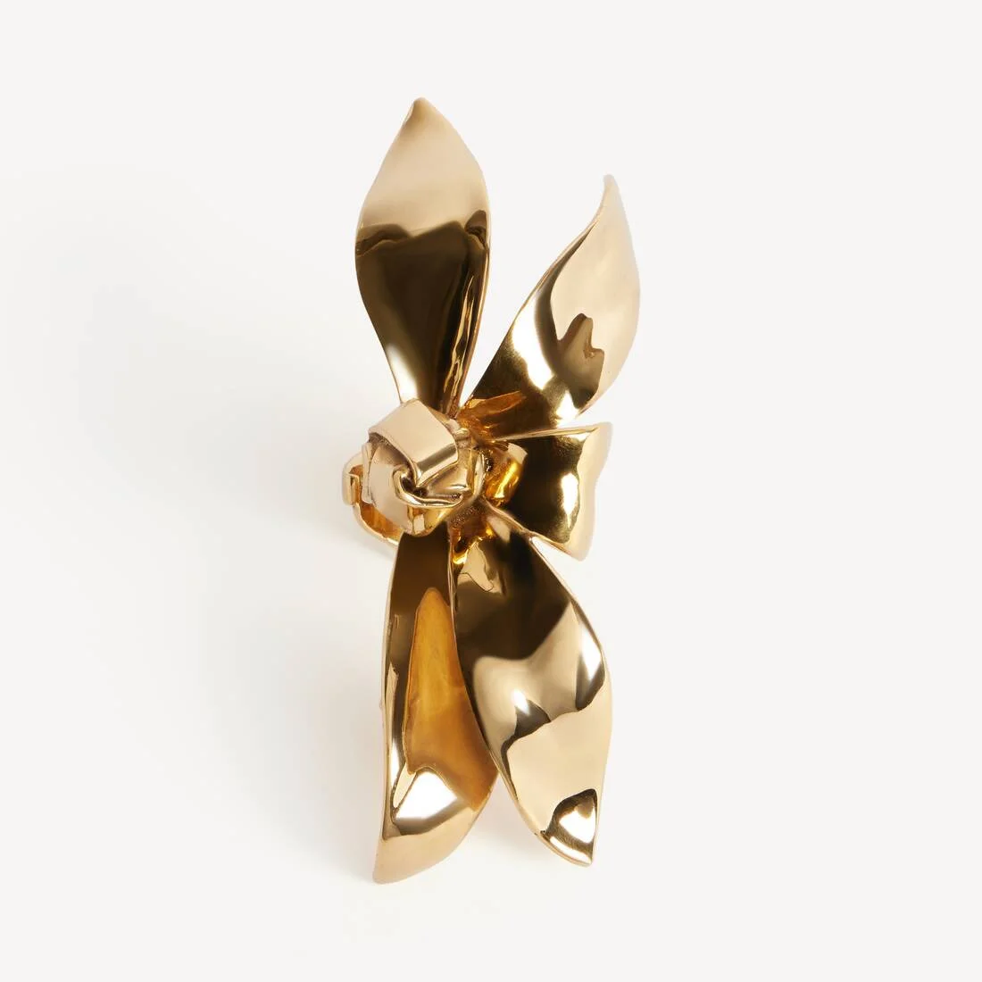 Women's Bloom Pinky Ring in Shiny Gold - 1